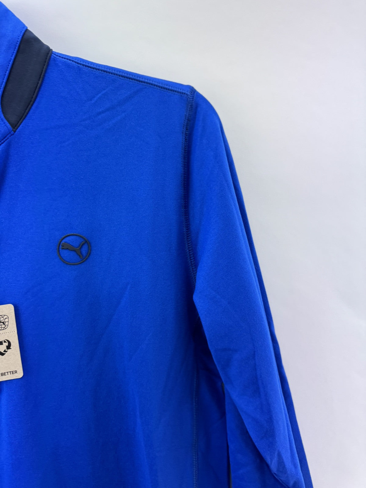 Puma Golf Mens Pullover 1/4 Lightweight /UK Small /Blue /New /223814