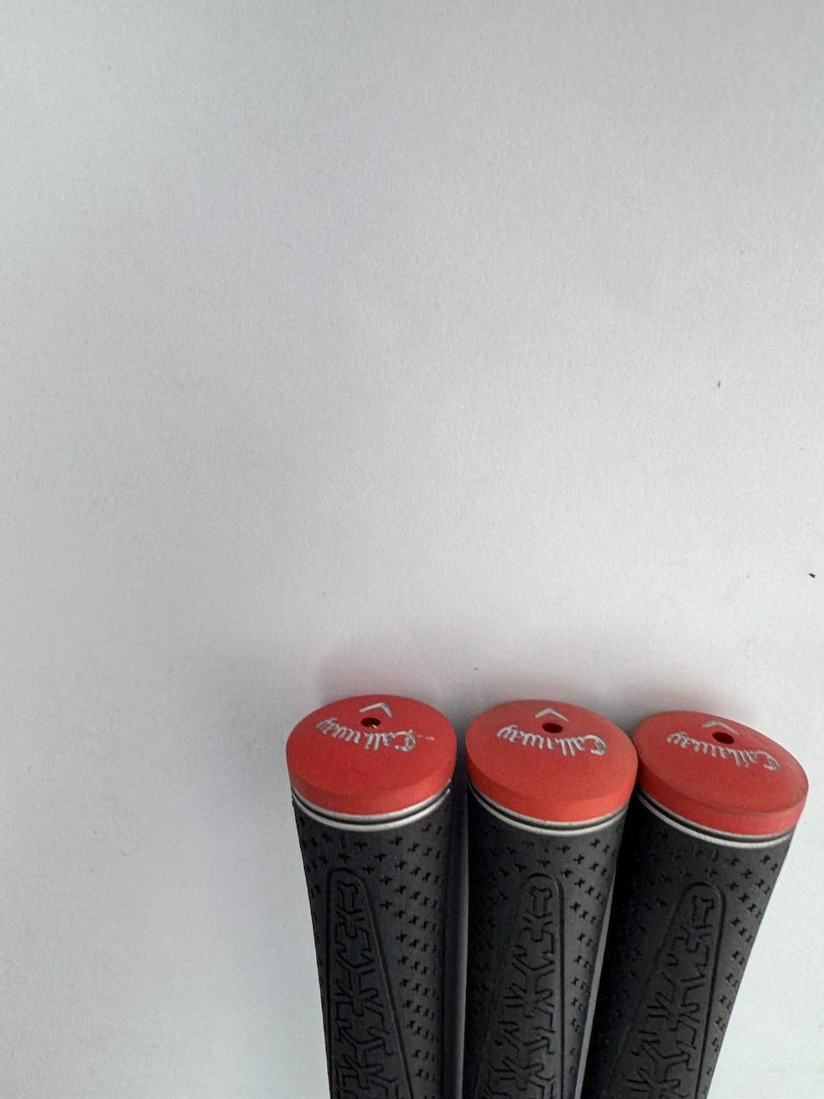 Callaway Golf Grips (3) Mens Standard Black/Red /Pulled /336674