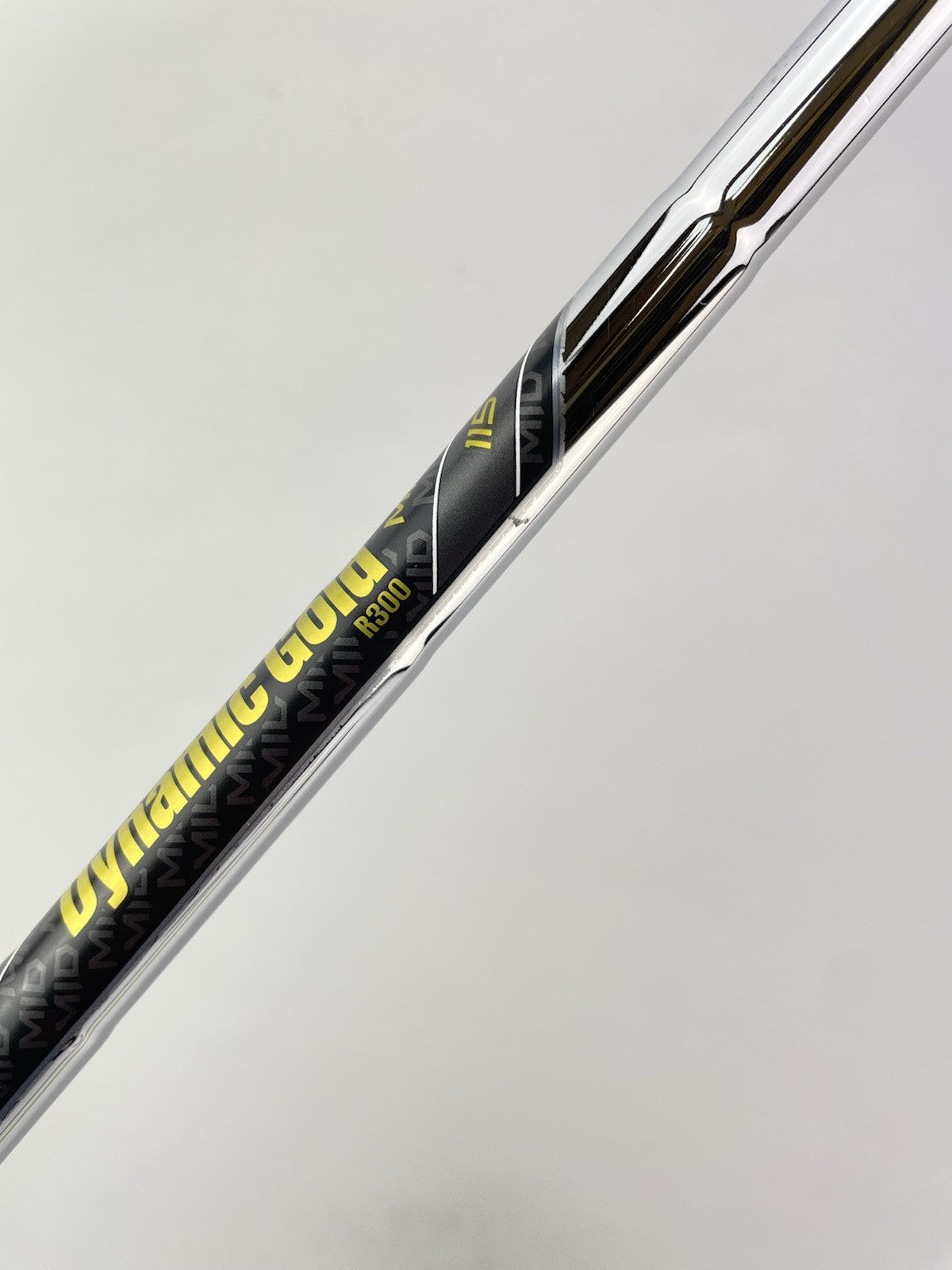 Dynamic Gold 115 Iron Shaft R300 Regular Steel 35” /0.355 Tapered /229065